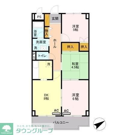 メゾンアルテミスの物件間取画像